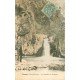 carte postale ancienne 79 THOUARS. Cascade du Pressoir avec personnage vers 1907