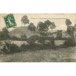 carte postale ancienne 79 MOTTE-TUFFAULT. Tumulus 1915