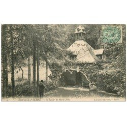 carte postale ancienne 14 FALAISE. Le Lavoir Marie Joly 1907 avec Photographe