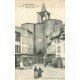 carte postale ancienne 79 PARTHENAY. Porte de l'Horloge 1920