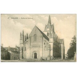 carte postale ancienne 14 FALAISE. Personnage Eglise de Guibray