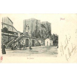 carte postale ancienne 79 NIORT. Le Donjon 1902