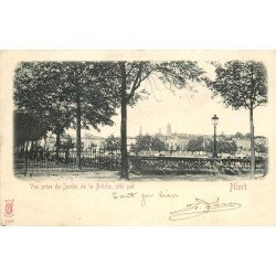 carte postale ancienne 79 NIORT. Jardin de la Brèche 1904