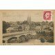 carte postale ancienne 79 NIORT. Ponts et Eglise Saint-André 1945