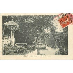 carte postale ancienne 79 NIORT. Lavandière sur la Sèvre à Saint-Lignaire 1914