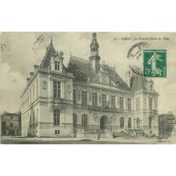 carte postale ancienne 79 NIORT. Le Nouvel Hôtel de Ville 1909