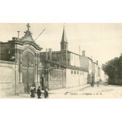 carte postale ancienne 79 NIORT. L'Hôpital