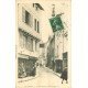 carte postale ancienne 79 NIORT. La Rue du Pont 1918 Tricoteuse à façon et Café du Pont