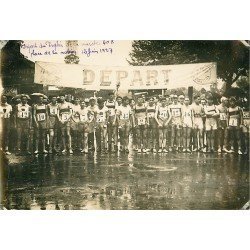 PHOTOGRAPHIE PARIS XII° Départ du Trophée de la Marche 40 km Place de la Nation 1927. Sport et Sportifs