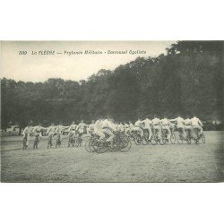 72 LA FLECHE. Prytanée Militaire. Carrousel Cycliste. Sportifs et Vélo