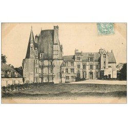 carte postale ancienne 14 FONTAINE-HENRY. Le Château 1906