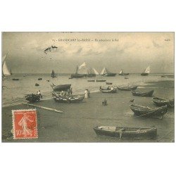 14 GRANDCAMP-LES-BAINS. En attendant le Flot 1912. Pêcheurs métiers de la Mer