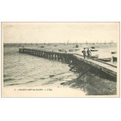 14 GRANDCAMP-LES-BAINS. L'Epi avec Pêcheurs et bateaux de Pêche 1925