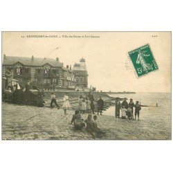 14 GRANDCAMP. Villa des Dunes et Fort Samson 1912