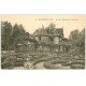 carte postale ancienne 14 HENNEQUEVILLE. Petit Manoir et Parterre