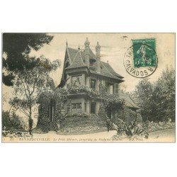 carte postale ancienne 14 HENNEQUEVILLE. Petit Manoir Madame de Réjane 1916