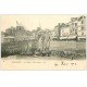 carte postale ancienne 14 HONFLEUR. Bassin à Marée basse 1903