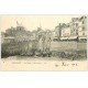 carte postale ancienne 14 HONFLEUR. Bassin à Marée basse 1903
