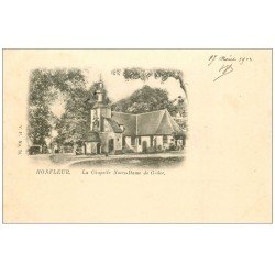 carte postale ancienne 14 HONFLEUR. Eglise Notre-Dame de Grâce 1903 n°78