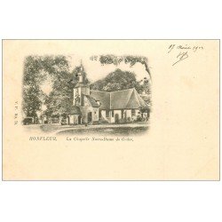 carte postale ancienne 14 HONFLEUR. Eglise Notre-Dame de Grâce 1903 n°78