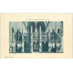 carte postale ancienne 81 ALBI. Cathédrale Sainte-Cécile. Le Jubé