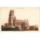 carte postale ancienne 81 ALBI. Cathédrale Sainte-Cécile. Pub Grand Hôtel de la Poste