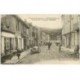 carte postale ancienne 81 BOISSEZON. Grande Rue et Magasin Bonnet. Superbe voiture ancienne