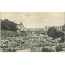 2 x Cpa 81 ARFONS. Montagne Noire. Un rendez-vous de Chasse sur la Place. Cavaliers Chasseurs Chasse à Courre 1904