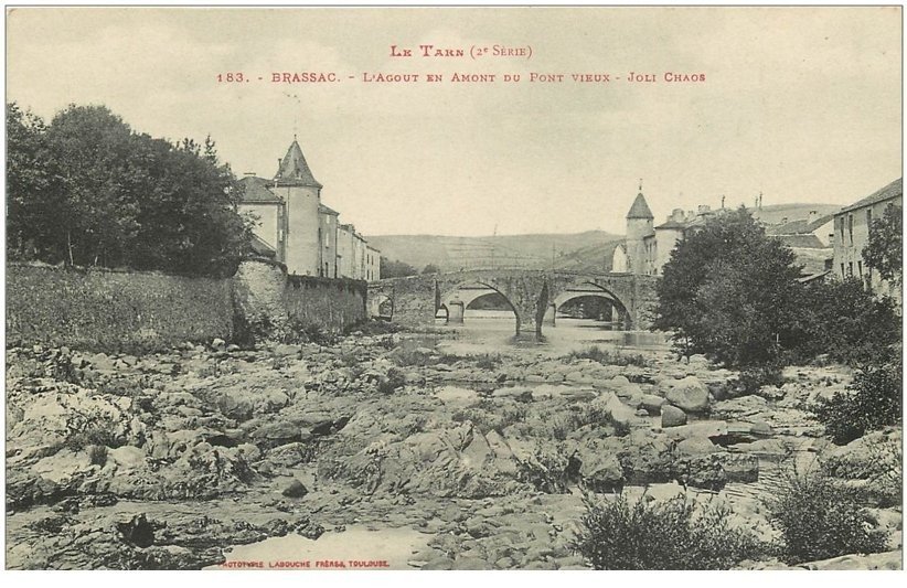 2 x Cpa 81 ARFONS. Montagne Noire. Un rendez-vous de Chasse sur la Place. Cavaliers Chasseurs Chasse à Courre 1904