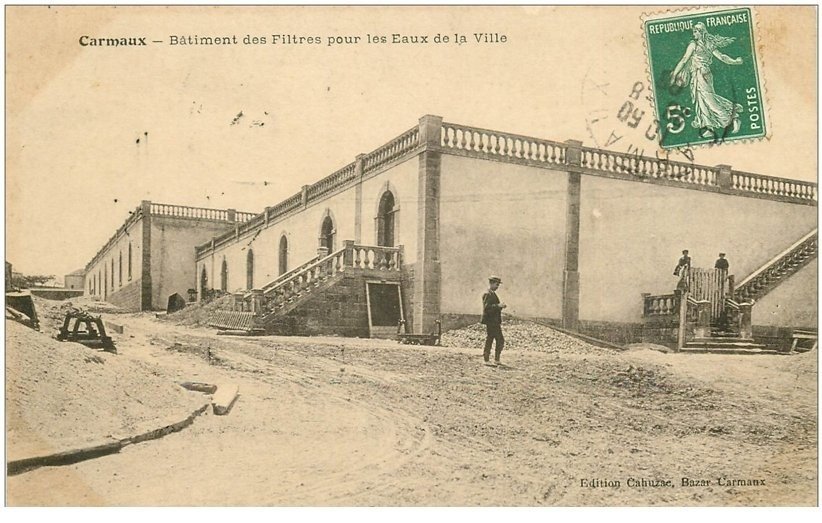 Carte Postale Ancienne Carmaux (81) - La Gare, Tarn, Années 1900, Très Bon état