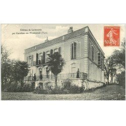 carte postale ancienne 81 CASTELNAU-DE-MONTMIRAIL. Château de Ladurentie animation