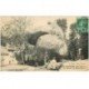carte postale ancienne 81 CASTRES LE SIDOBRE. Le Rocher des Sept-Faux vers 1910