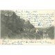 carte postale ancienne 02 GUISE. Sortie Tunnel Faubourg de Guise 1903