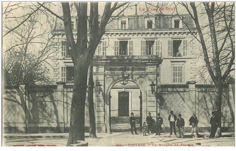 81 CASTRES. La Banque de France belle animation