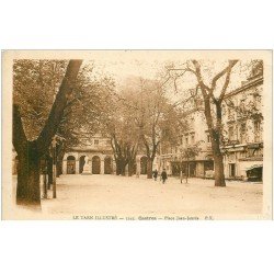 carte postale ancienne 81 CASTRES. Place Jean-Jaurès 1934