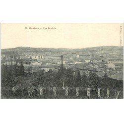 carte postale ancienne 81 CASTRES. Vue générale