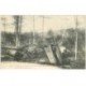 carte postale ancienne 81 FORET DE GRESIGNE. Cabane de Charbonniers. Vieux Métiers