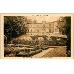 carte postale ancienne 81 GAILLAC. Le Château dans le Parc 1935