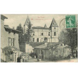 carte postale ancienne 81 GIROUSSENS. Le Château 1924