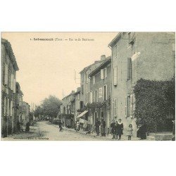 carte postale ancienne 81 LABESSONNIE. Hôtel Crinal Route de Réalmont . Impeccable et vierge