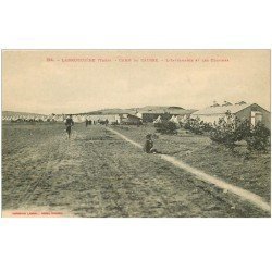 carte postale ancienne 81 LABRUGUIERE. Camp de Causse. Infirmerie et Cuisines