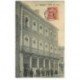 carte postale ancienne 81 MAZAMET. L'Hôtel des Postes 1906 Facteurs et Employés