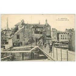 carte postale ancienne 14 HONFLEUR. La Lieutenance 1913