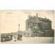 carte postale ancienne 14 HONFLEUR. La Lieutenance et Fiacre Taxi