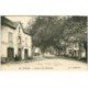 carte postale ancienne 81 TANUS. Avenue de Carmaux Etablissement parapluies et chaussures