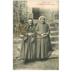 carte postale ancienne 81 TYPES DU TARN. Coiffes et Costumes du Pays 1914