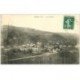 carte postale ancienne 81 VABRE. Vue sur la Ville 1912. Petit pli coin droit...