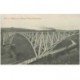 carte postale ancienne 81 VIADUC DU VIAUR. Avec Train vers 1900