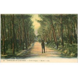 carte postale ancienne 83 BOUMI. Forêt d'Aigues