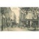 carte postale ancienne 83 BRIGNOLES. Rue de la République Tabac et Grand Bar